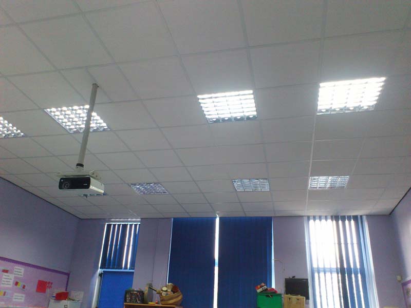 Primary School Suspended Ceiling Installation - Waller Building Services