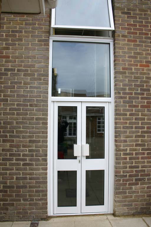 New Aluminium Double Doors - Waller Glazing Services