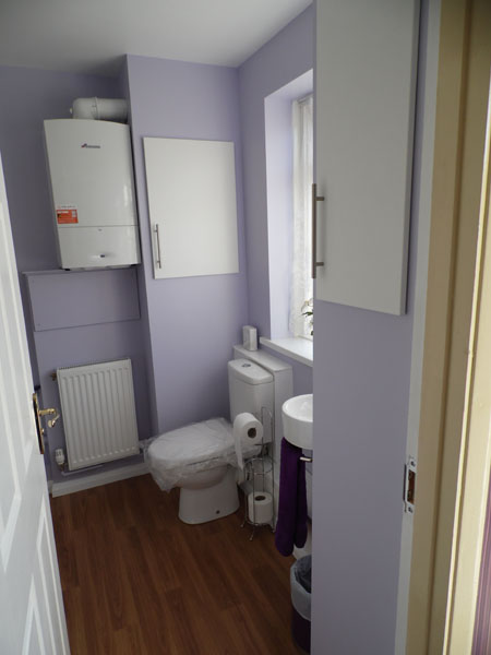 New Downstairs Cloakroom- Waller Building Services - Kent