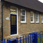 New Composite Classroom Door - Waller Building Services - Kent