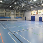 Sports Hall Refurbishment - Waller Building Services - Kent