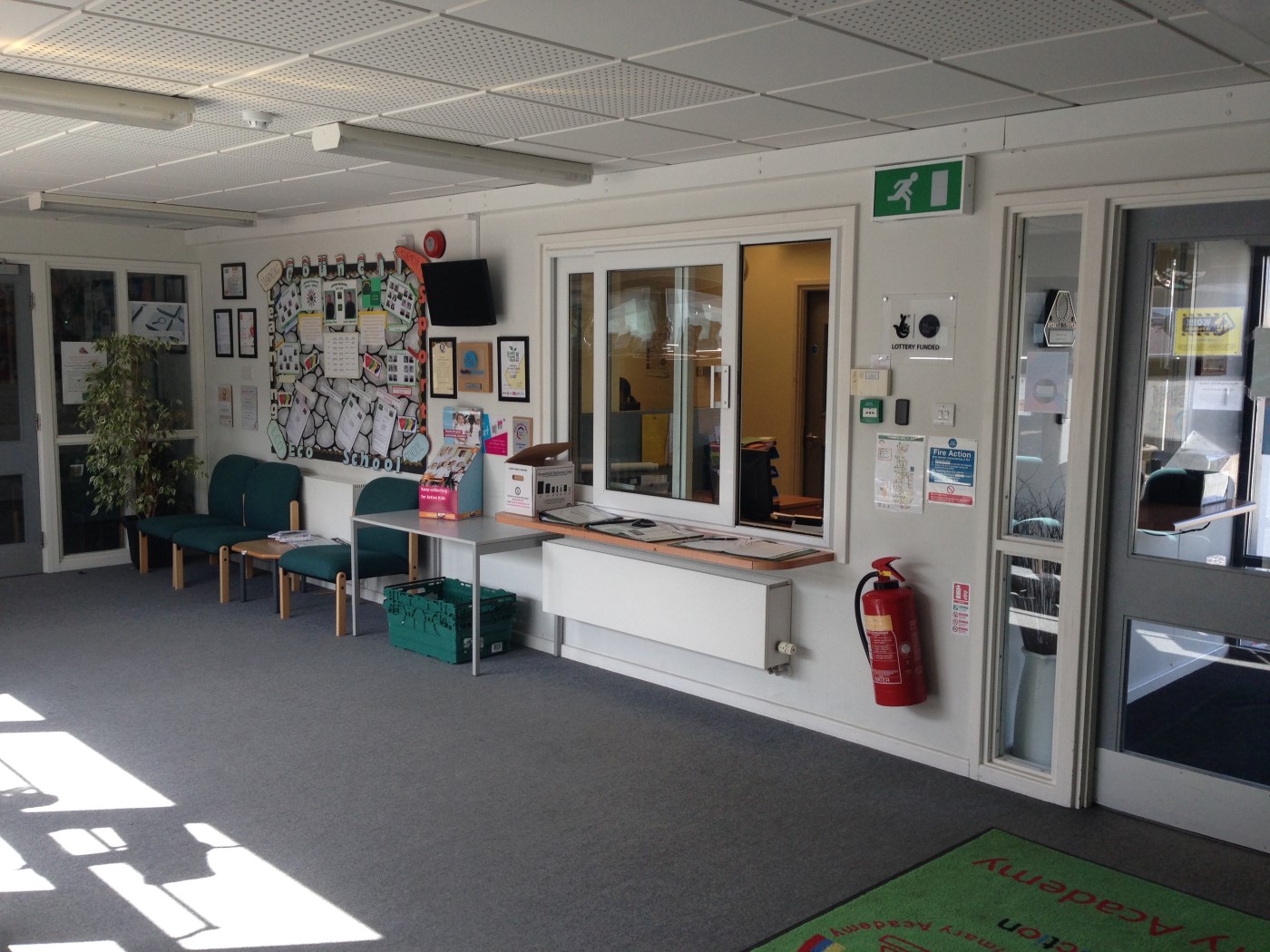Redesign of school reception - Waller Building Services - Kent, UK