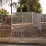 New School Pedestrian Entrance - Waller Building Education Services Kent