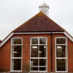 School Gym Window Installation - Waller Glazing Services