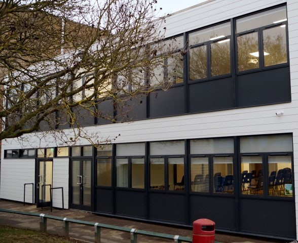 Secondary School Aluminium Window Installation